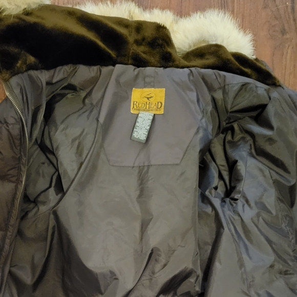 Red Head Women's Down jacket with attachable Hoodie - Picture 5 of 10